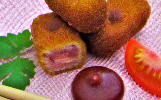 Croquettes de Ratte du Touquet, jambon à l'os et pulpe Tomato Ketchup