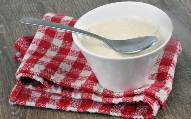 Mousse au chocolat blanc