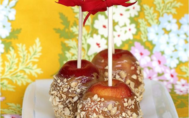 Pomme au caramel