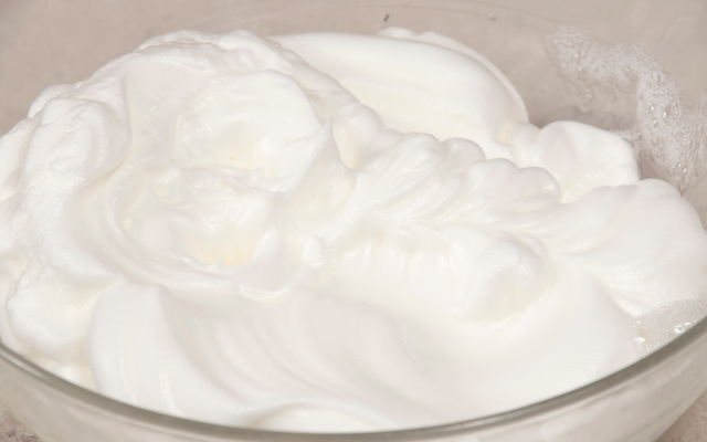 Blancs en neige au Monsieur Cuisine