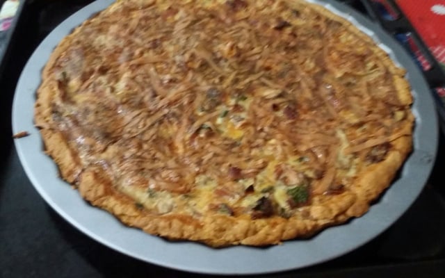 P'tite quiche champignons et bacon