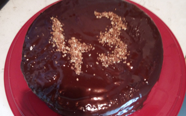 Gâteau d'anniversaire chocolat chantilly