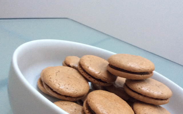 Macarons au chocolat de mon enfance