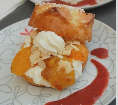 Hamburgers aux abricots rôtis...