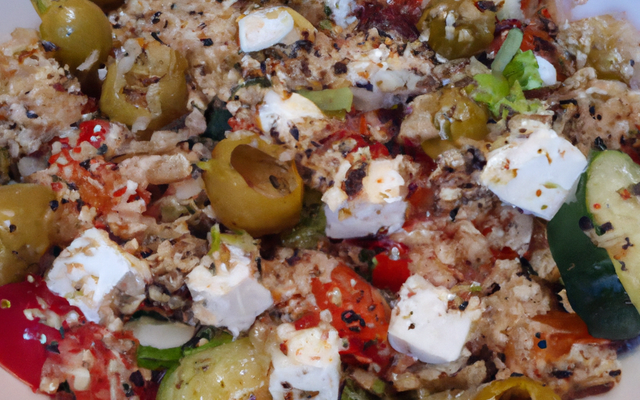 Salade grecque au quinoa