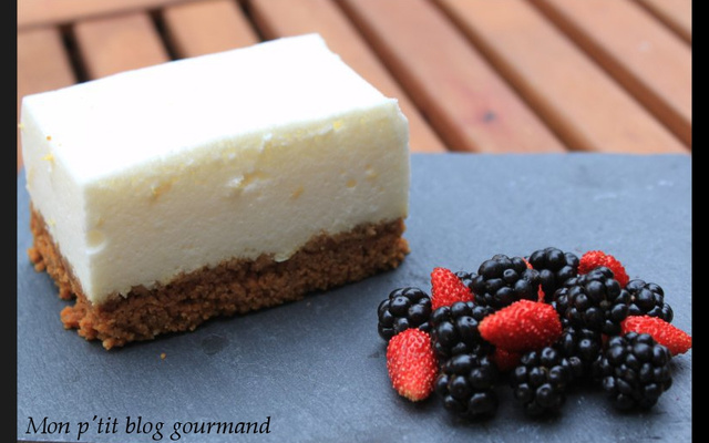 Cheesecake léger comme un nuage