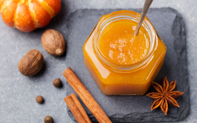 Confiture de courges butternut