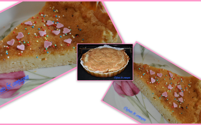 Tarte au lait & saveur fève tonka