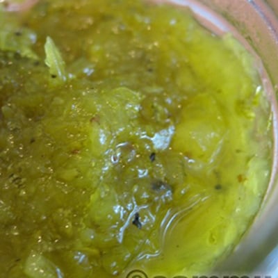Relish aux courgettes