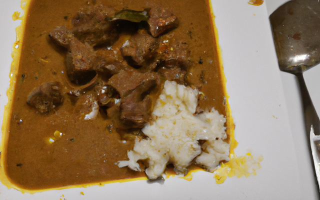 Curry de bœuf au thermomix