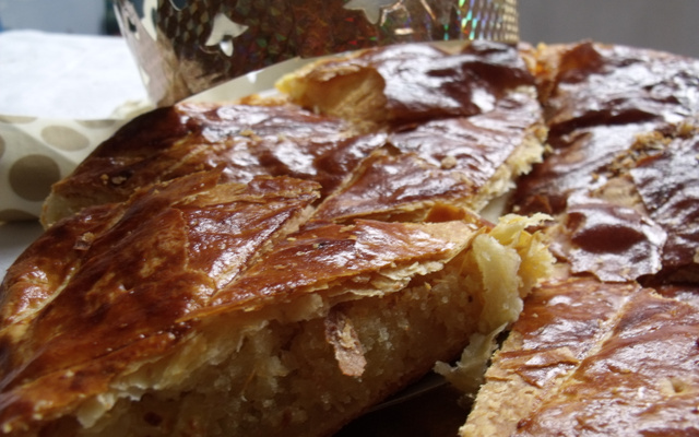 Galette des Rois à la frangipane onctueuse