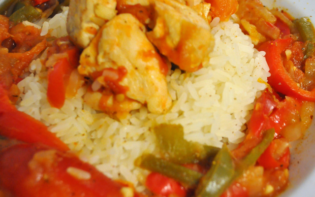 Mon poulet basquaise