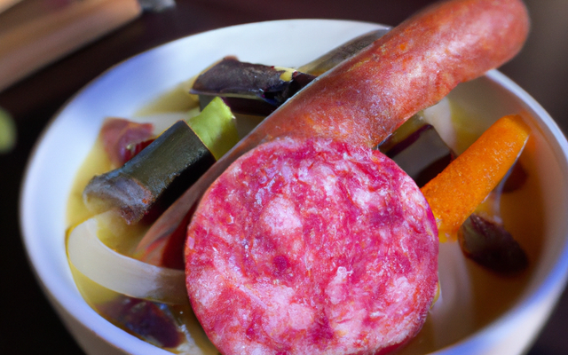 Saucisson de Paris en pot-au-feu
