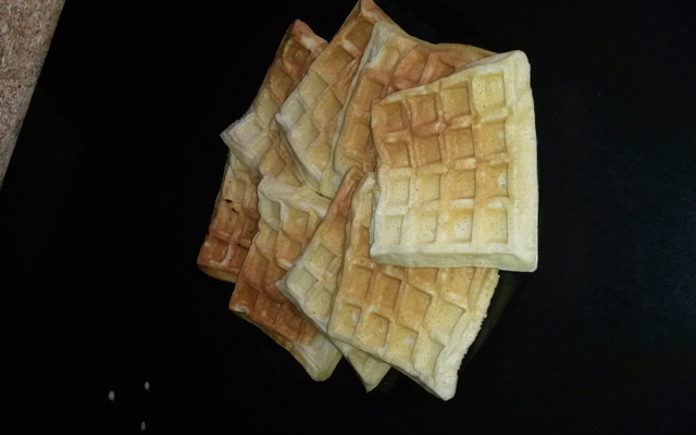 Gaufres traditionnelles et moelleuses
