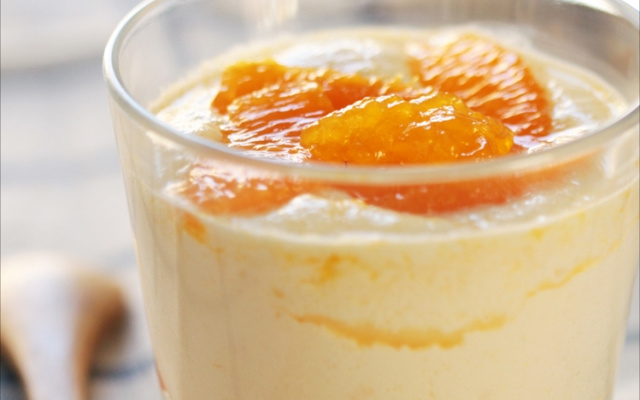 Verrine à l'orange façon trifle