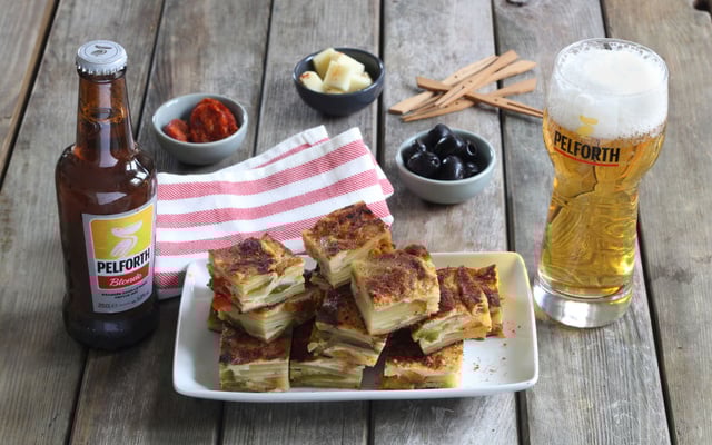 Tortilla de poivrons aux épices