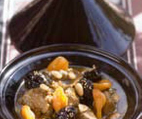Tajine d'agneau aux fruits secs