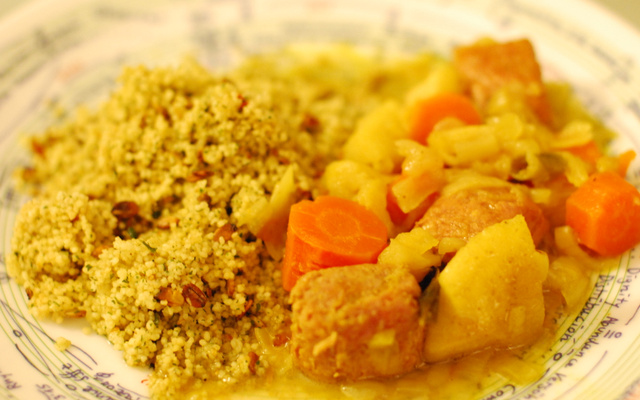 Curry de nems chua