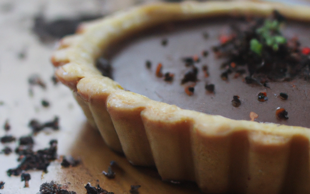 Tartelette chocolat au poivre de Java