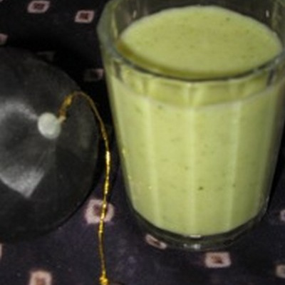 Velouté de courgettes maison