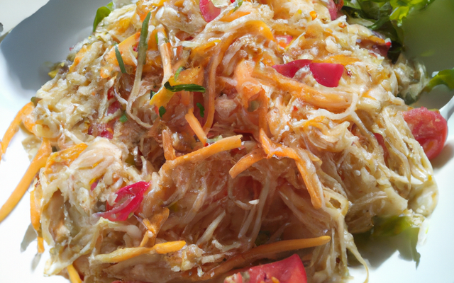 Salade de spaghettis