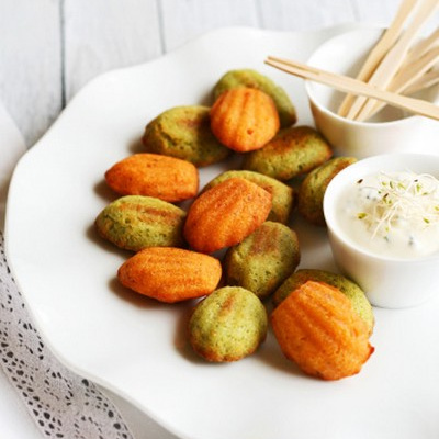 Madeleines aux 3 moutardes