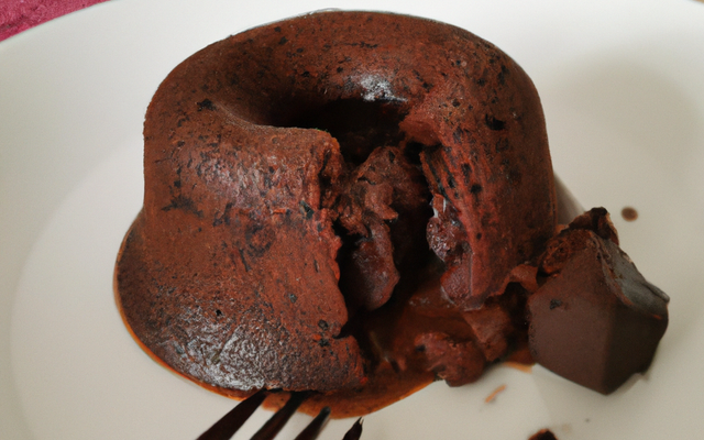 Gâteau fondant au chocolat noir sans beurre