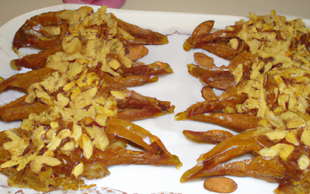 Corne de gazelle aux amandes effilées