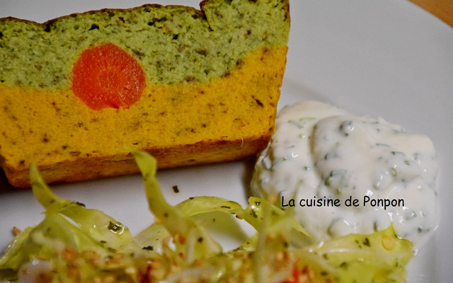Terrine de brocolis et carottes