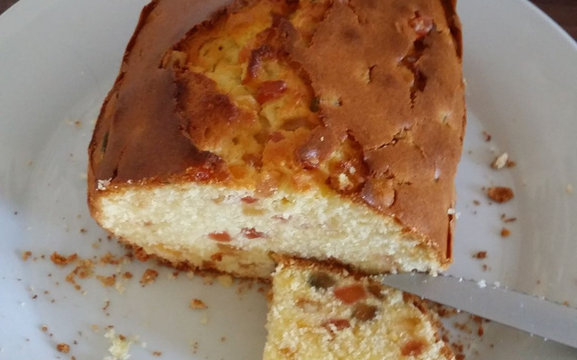 Cake aux fruits confits maison