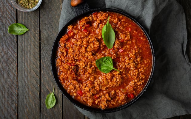 Sauce bolognaise au Cookeo