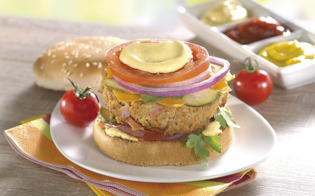 Le veau en burger