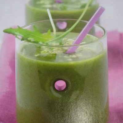 Consommé froid de roquette
