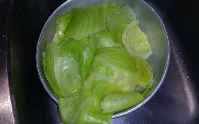 Bouillon de volaille au chou