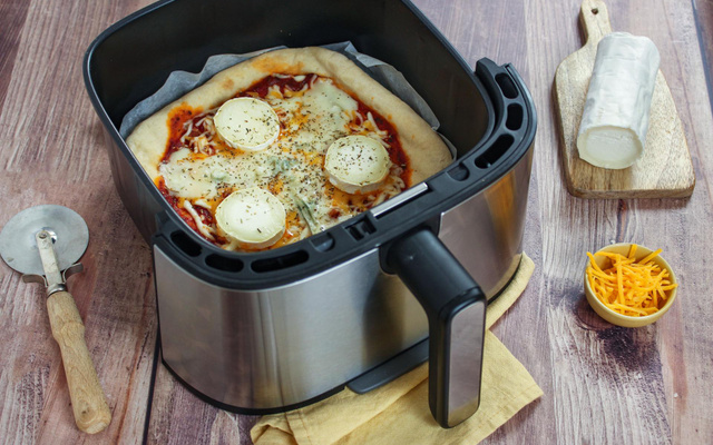 Pizza 4 fromages au Air Fryer