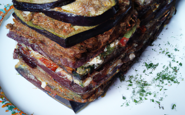 Bricks aux aubergines