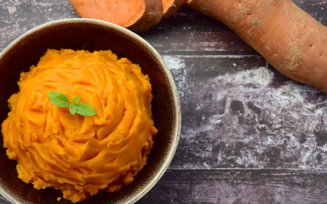 Purée de patates douces au thermomix