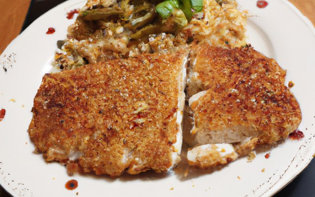 Mon escalope à l'oriental