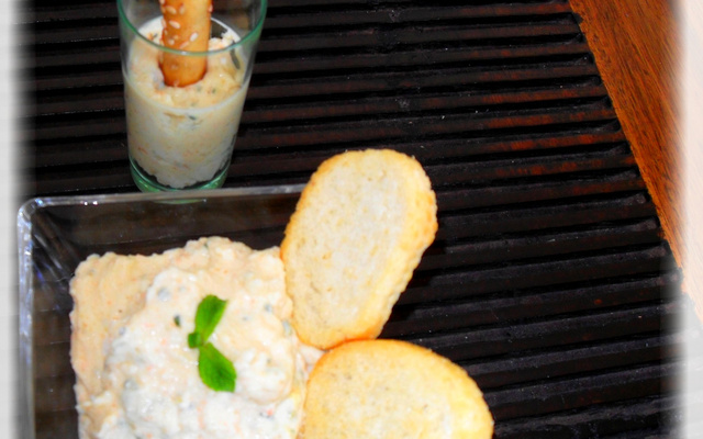 Mousse au crabe (surimi)