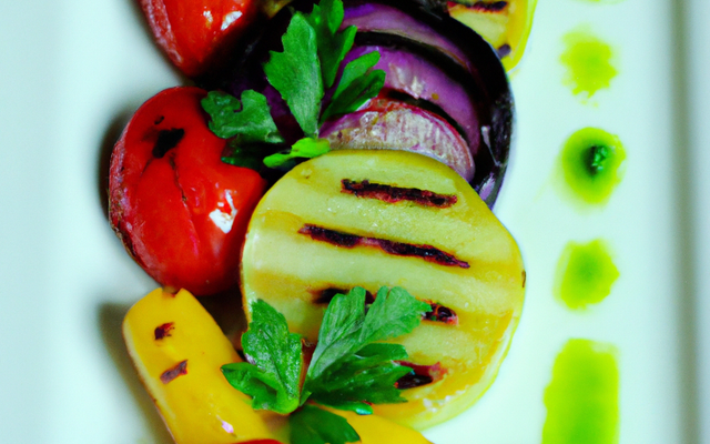 Mouillette aux légumes grillés