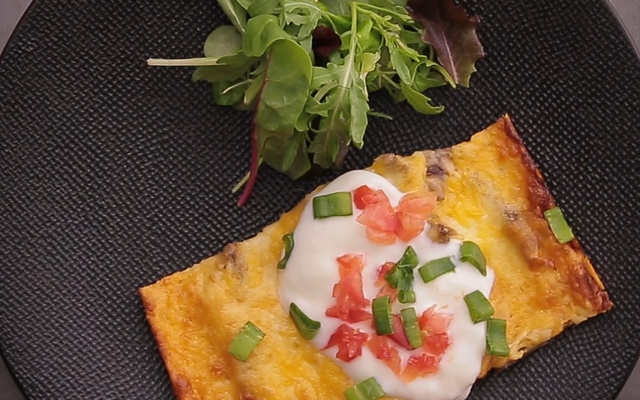 Gratin original bœuf et pommes de terre