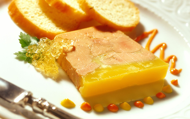 Terrine de foie gras au calvados