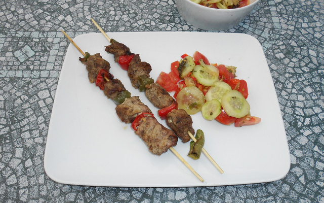 Brochettes de filet mignon de porc