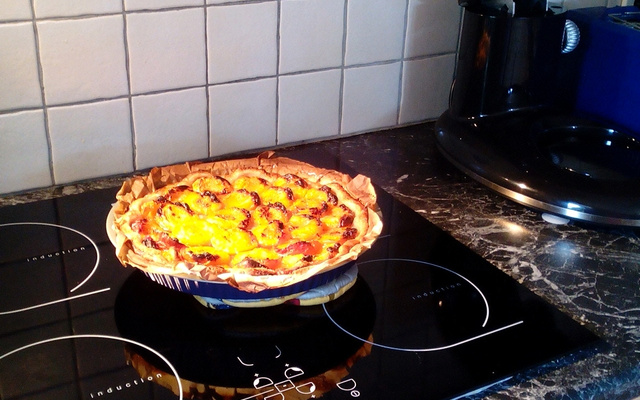 La tarte fine aux abricots