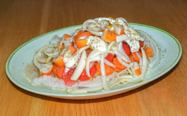 Papillotes de poisson aux petits légumes