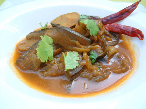 Curry d'aubergines