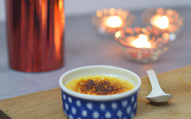 Crème brûlée économique et facile à préparer