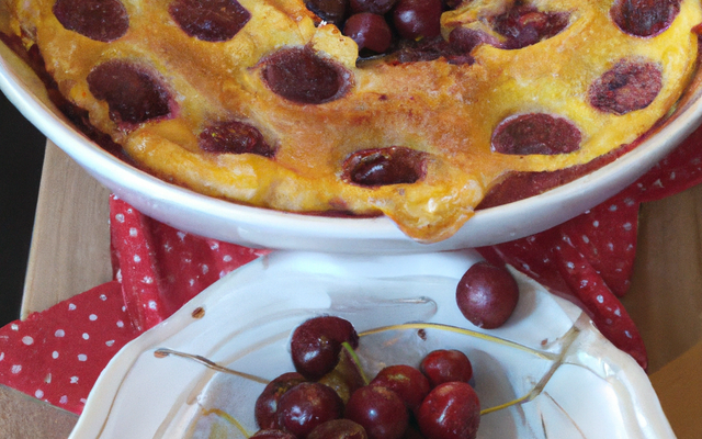 Clafoutis aux cerises inratable
