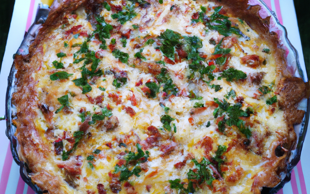 Quiche fromage surimi