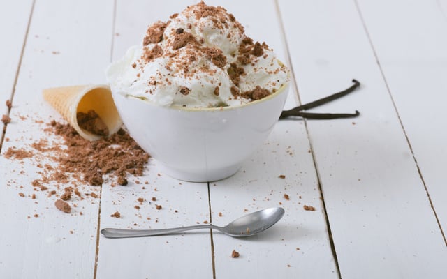 Glace vanille maison